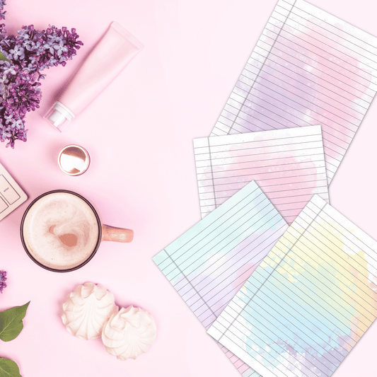 Watercolor note book pages - صفحات دفتر الوان مائية