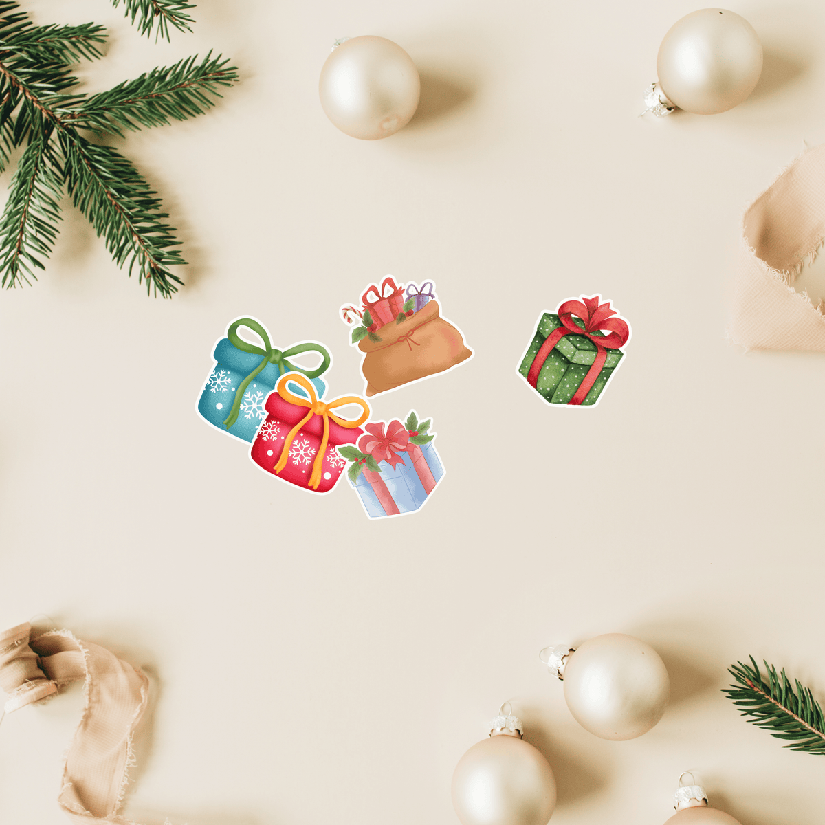 Christmas Stickers Pack 2 باقة ملصقات عيد الميلاد
