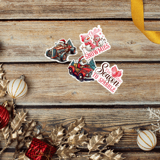 Christmas Stickers Pack 1 باقة ملصقات عيد الميلاد