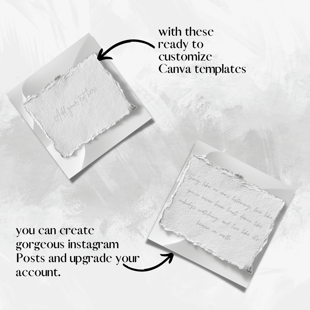25 IG Post Templates white theme